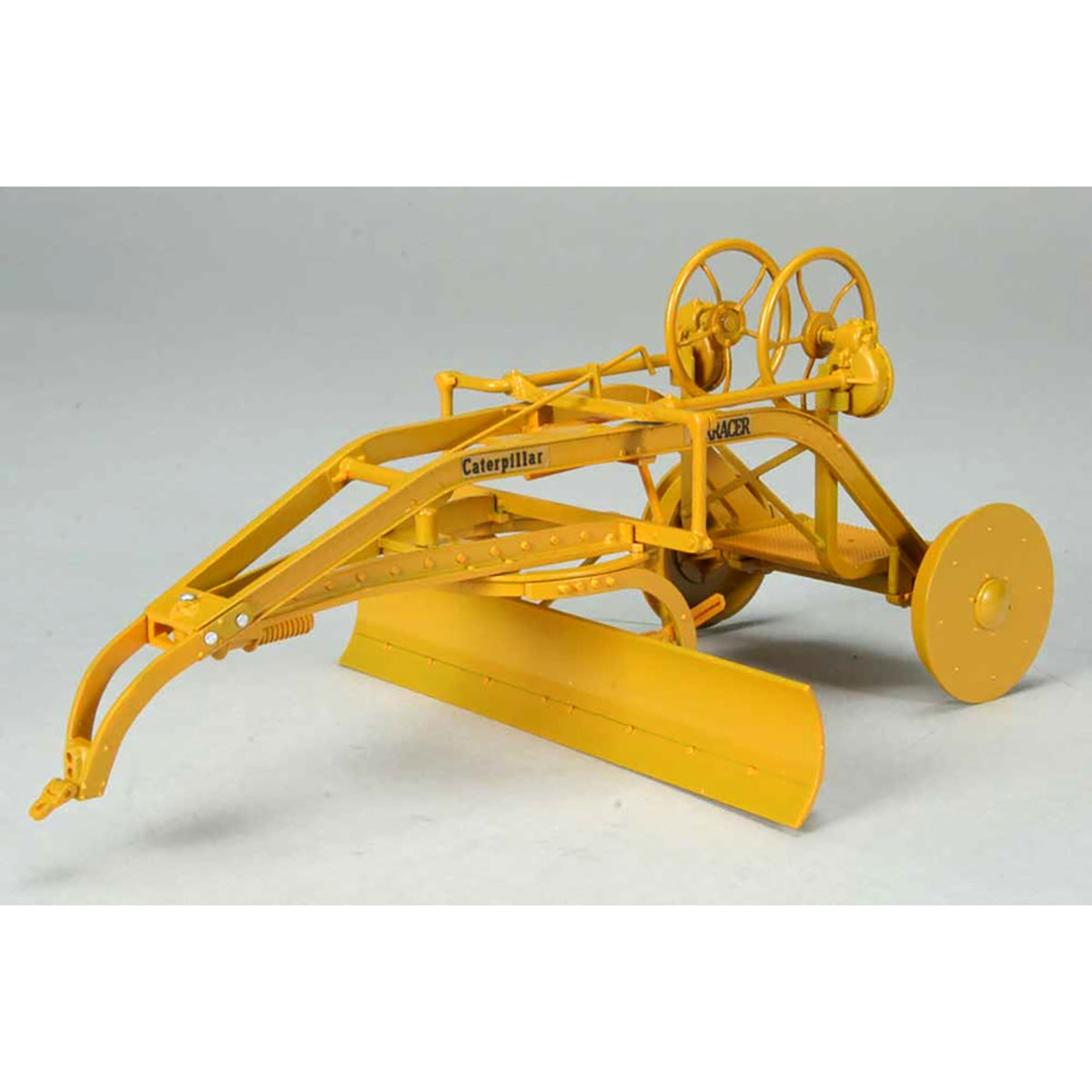 Caterpillar No1 Terracer with Flanged Steel Wheels and Gooseneck Hitch