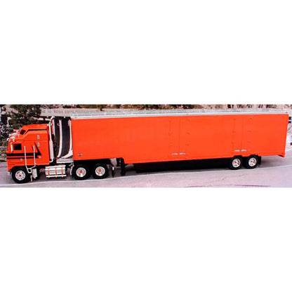 Kenworth K-100E Aerodyne COE w/53' Kentucky Moving Van Trailer (Orange/Black)