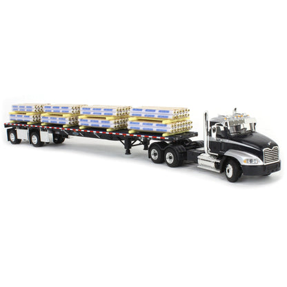 Mack Pinnacle Day Cab w/53' Wilson Roadbrute Flatbed Trailer "Carlisle"
