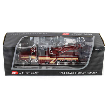 Peterbilt 389 Miller Century 1150 Rotator Tri-Axle Wrecker/Tow Truck (Red/Tan)