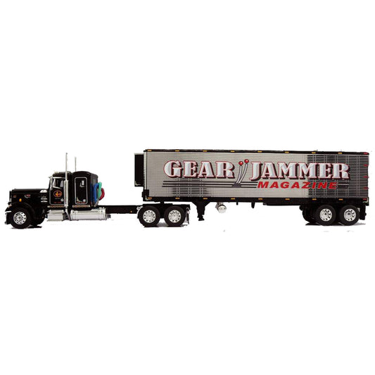 Peterbilt 359 w/40' Reefer Van Trailer "Gear Jammer Magazine"