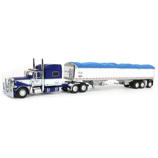 Peterbilt 389 w/50' Wilson Pacesetter Tri-Axle Grain Trailer "Tri-State Commodities - In Memory of Shupe Bros."