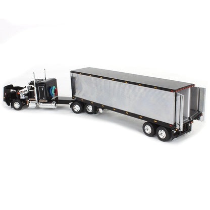 Peterbilt 359 w/40' Reefer Van Trailer (Black)