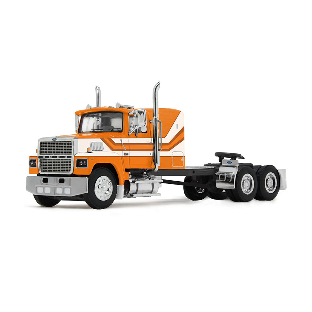 Ford LTL-9000 60" Flattop Sleeper (Orange with Cream Stripes)