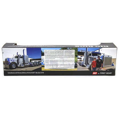 Peterbilt 379 Tri-Axle w/Fontaine Magnitude Lowboy Trailer w/Jeep & Stinger "Lindamood Heavy Hauling"