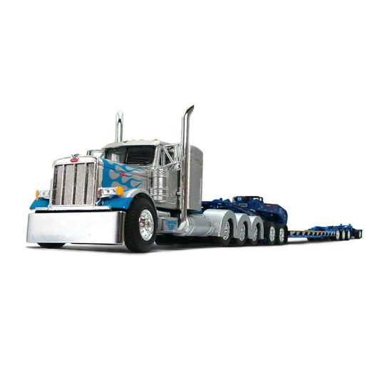 Peterbilt 379 Tri-Axle w/Fontaine Magnitude Lowboy Trailer w/Jeep & Stinger "Lindamood Heavy Hauling"