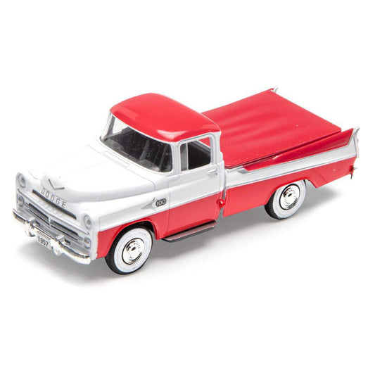 1957 Dodge D100 Sweptside Pickup Truck with Tonneau Cover (Blue/White)