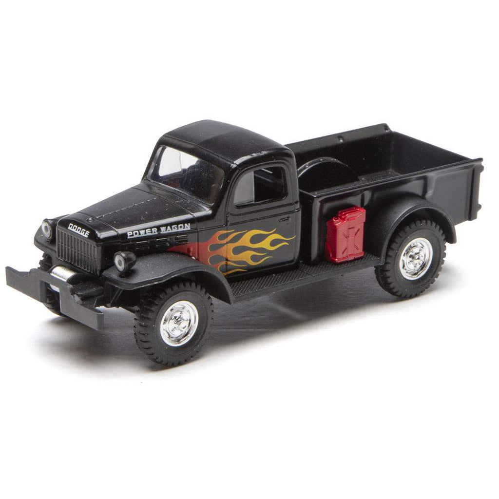 1947 Dodge Power Wagon (Black w/Flames)