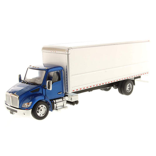 Kenworth T280 w/Supreme Signature Brand Truck Dry Box Body (Blue/White)