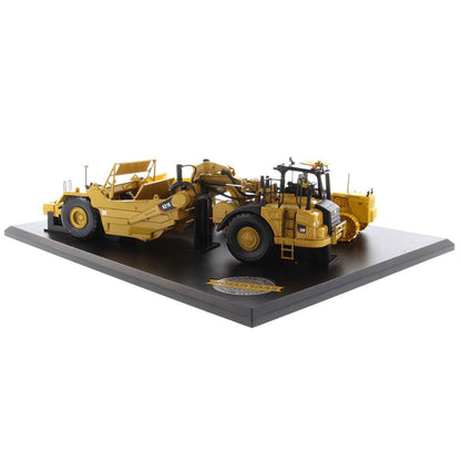 Caterpillar D7 Track-Type Tractor with No. 70 Scraper & Caterpillar 621K Scraper