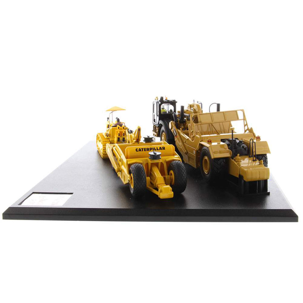 Caterpillar D7 Track-Type Tractor with No. 70 Scraper & Caterpillar 621K Scraper