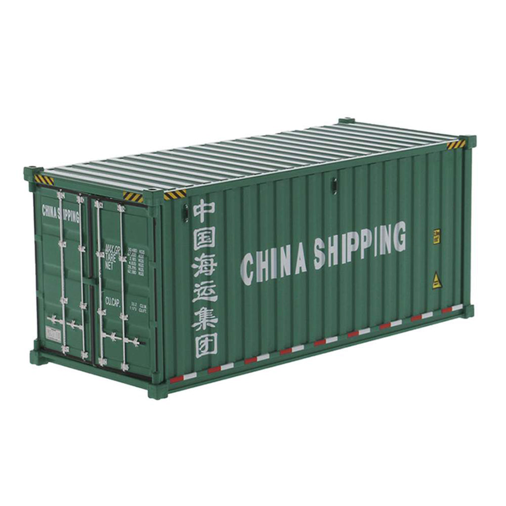 20' Dry Goods Sea Going Intermodal Container "China Shipping" (Green)