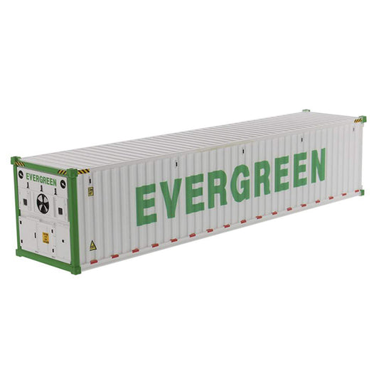 40' Refrigerated Sea Going Intermodal Container "EverGreen" (White)