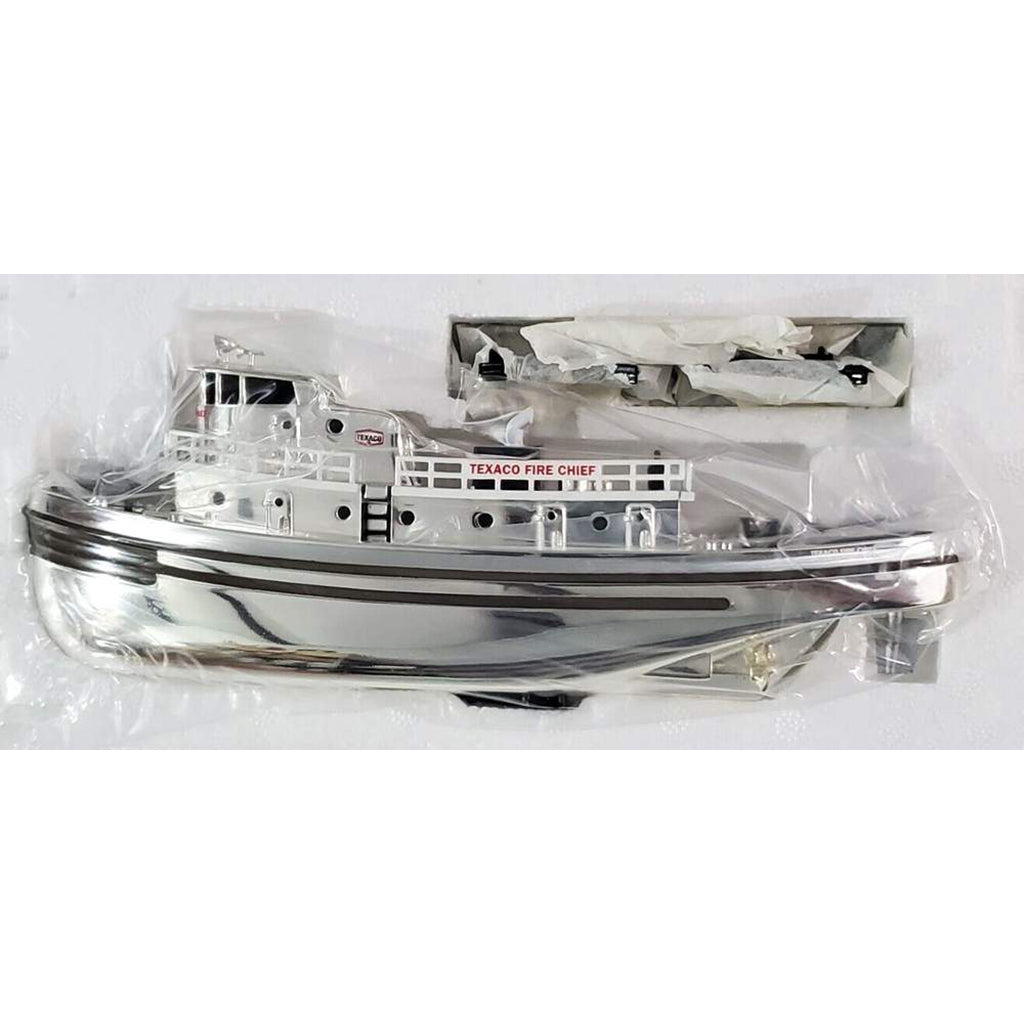 Tugboat "Texaco Fire Chief" (Silver Chrome) (Bank) (Collector's Club Special Edition)