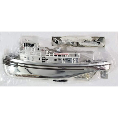 Tugboat "Texaco Fire Chief" (Silver Chrome) (Bank) (Collector's Club Special Edition)