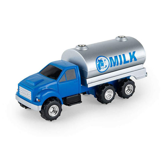 Ford F-850 Milk Tanker Truck (Blue)