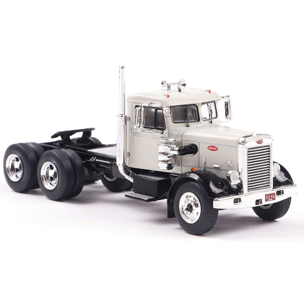 Model of a Peterbilt 281 truck on a white background