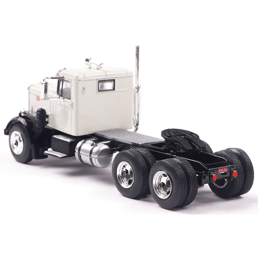 Model of a Peterbilt 281 truck on a white background