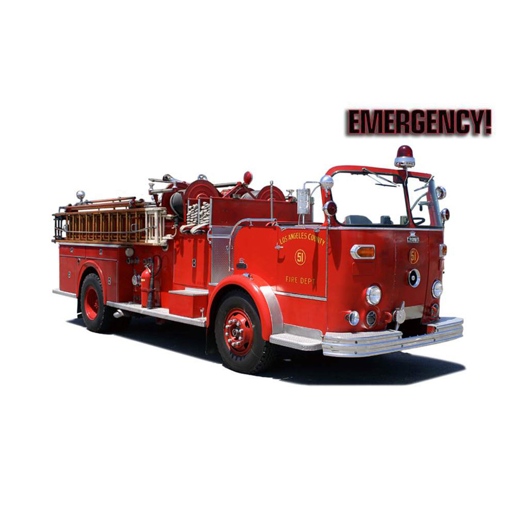 1965 Crown Firecoach Pumper "Los Angeles Co. Fire Dept. Engine 51 - Emergency"