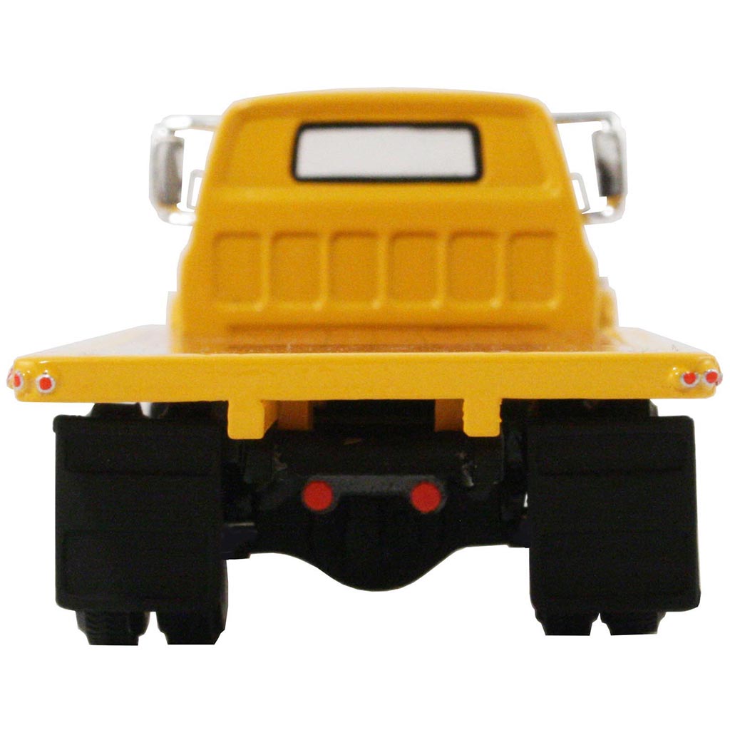 1975 GMC 6000 Medium-Duty Flatbed Truck (Yellow)