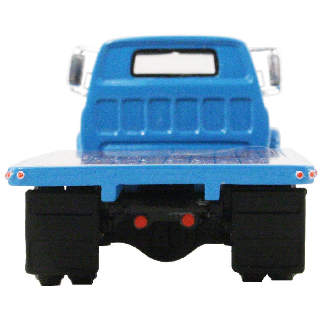 1975 GMC 6000 Medium-Duty Flatbed Truck (Blue)