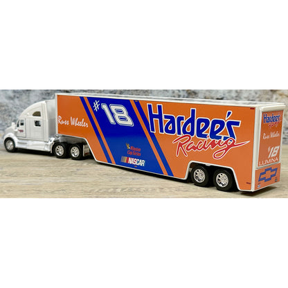 Kenworth T700 w/Racing Van Trailer "Russ Wheeler Hardee's Racing Nascar Winston Cup Series Hauler"