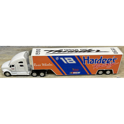 Kenworth T700 w/Racing Van Trailer "Russ Wheeler Hardee's Racing Nascar Winston Cup Series Hauler"