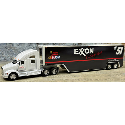 Kenworth T700 w/Racing Van Trailer "Rowdy Burns Exxon Racing Team Nascar Winston Cup Series Hauler"