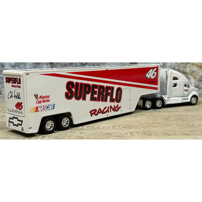 Kenworth T700 w/Racing Van Trailer "Cole Trickle Superflo Racing Nascar Winston Cup Series Hauler"