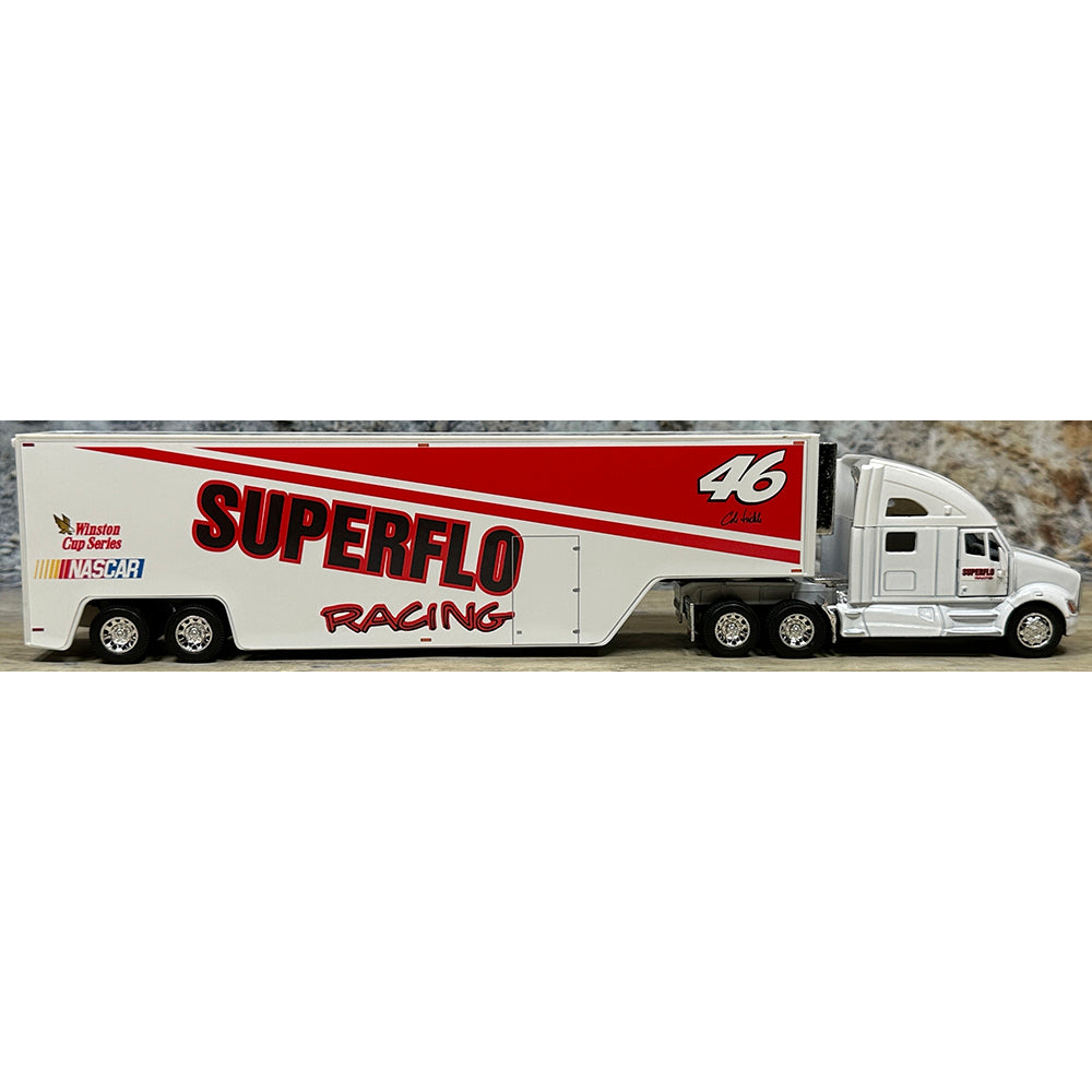 Kenworth T700 w/Racing Van Trailer "Cole Trickle Superflo Racing Nascar Winston Cup Series Hauler"