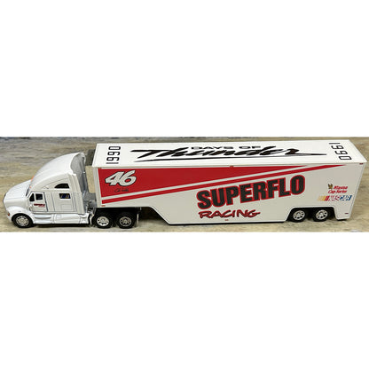 Kenworth T700 w/Racing Van Trailer "Cole Trickle Superflo Racing Nascar Winston Cup Series Hauler"