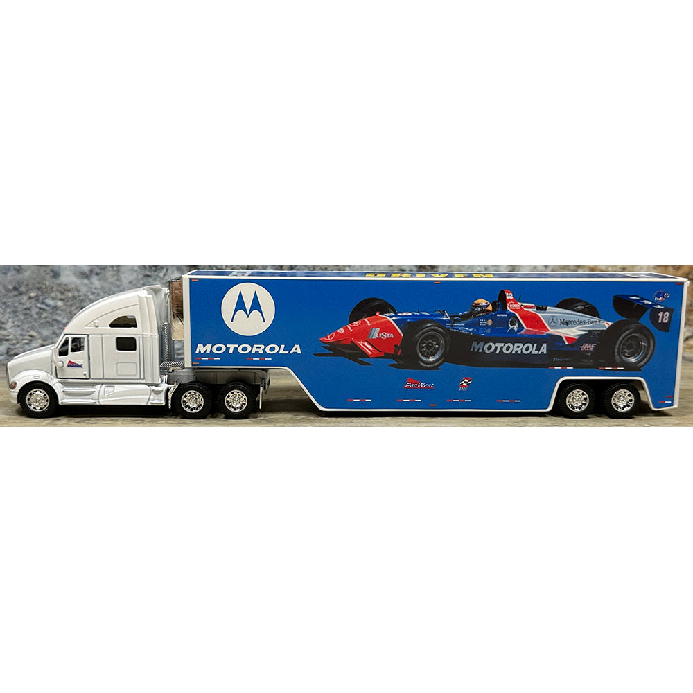 Kenworth T700 w/Racing Van Trailer "Driven Jimmy Bly Motorola CART Series Hauler"