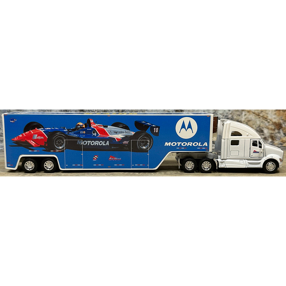 Kenworth T700 w/Racing Van Trailer "Driven Jimmy Bly Motorola CART Series Hauler"