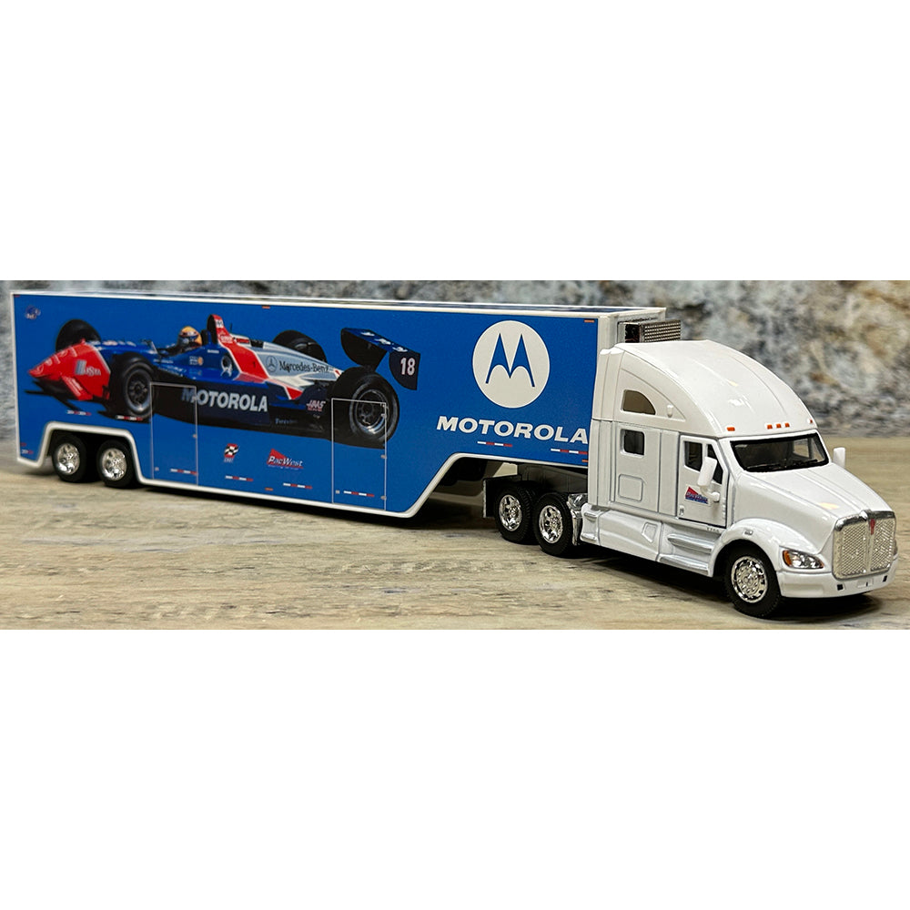 Kenworth T700 w/Racing Van Trailer "Driven Jimmy Bly Motorola CART Series Hauler"