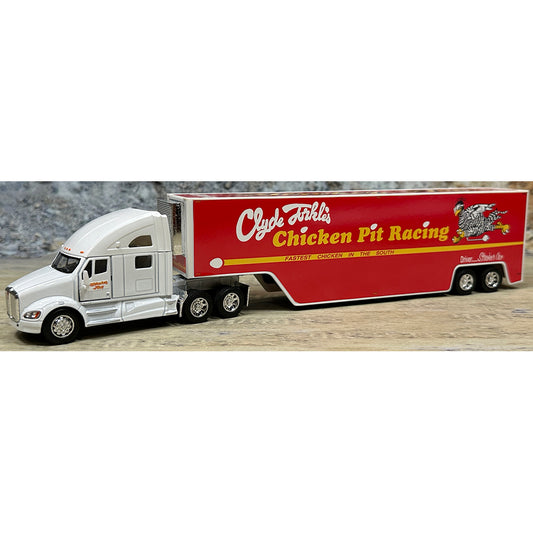 Kenworth T700 w/Racing Van Trailer "Stroker Ace Clyde Torkle's Chicken Pit Racing Nascar Winston Cup Series Hauler"