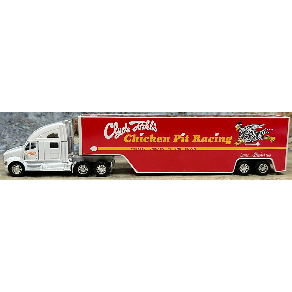 Kenworth T700 w/Racing Van Trailer "Stroker Ace Clyde Torkle's Chicken Pit Racing Nascar Winston Cup Series Hauler"