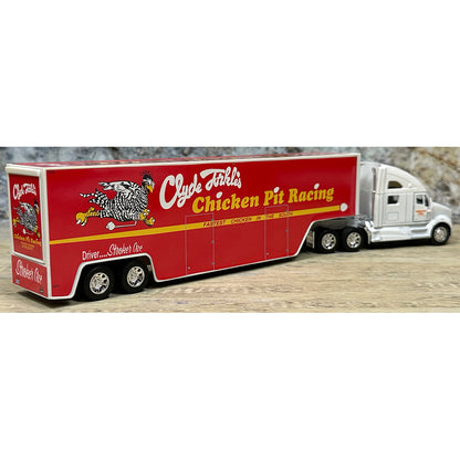 Kenworth T700 w/Racing Van Trailer "Stroker Ace Clyde Torkle's Chicken Pit Racing Nascar Winston Cup Series Hauler"