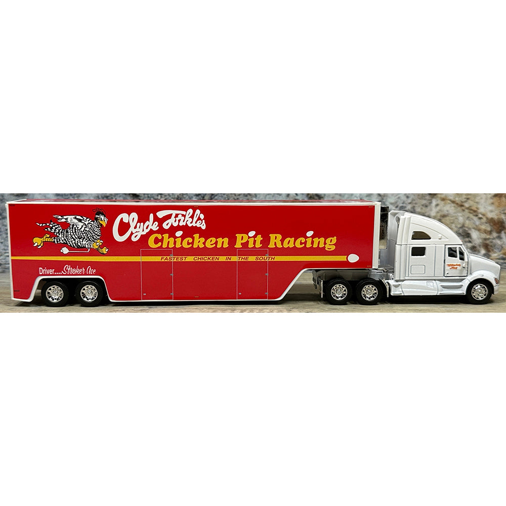 Kenworth T700 w/Racing Van Trailer "Stroker Ace Clyde Torkle's Chicken Pit Racing Nascar Winston Cup Series Hauler"