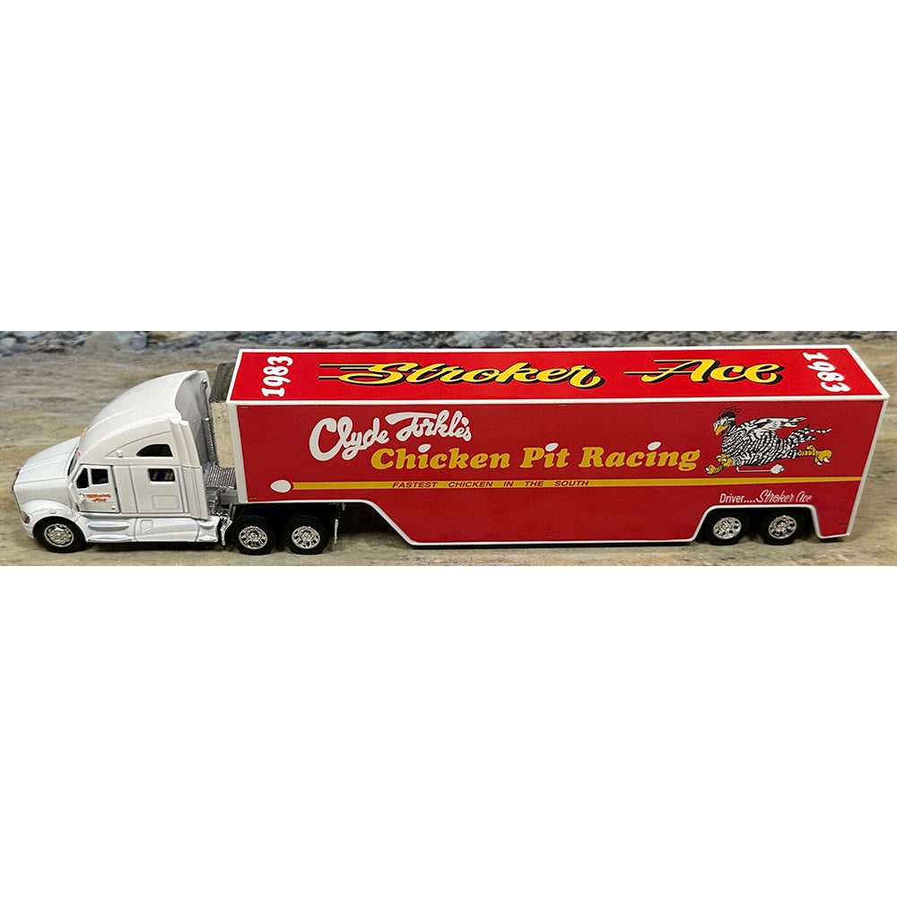 Kenworth T700 w/Racing Van Trailer "Stroker Ace Clyde Torkle's Chicken Pit Racing Nascar Winston Cup Series Hauler"