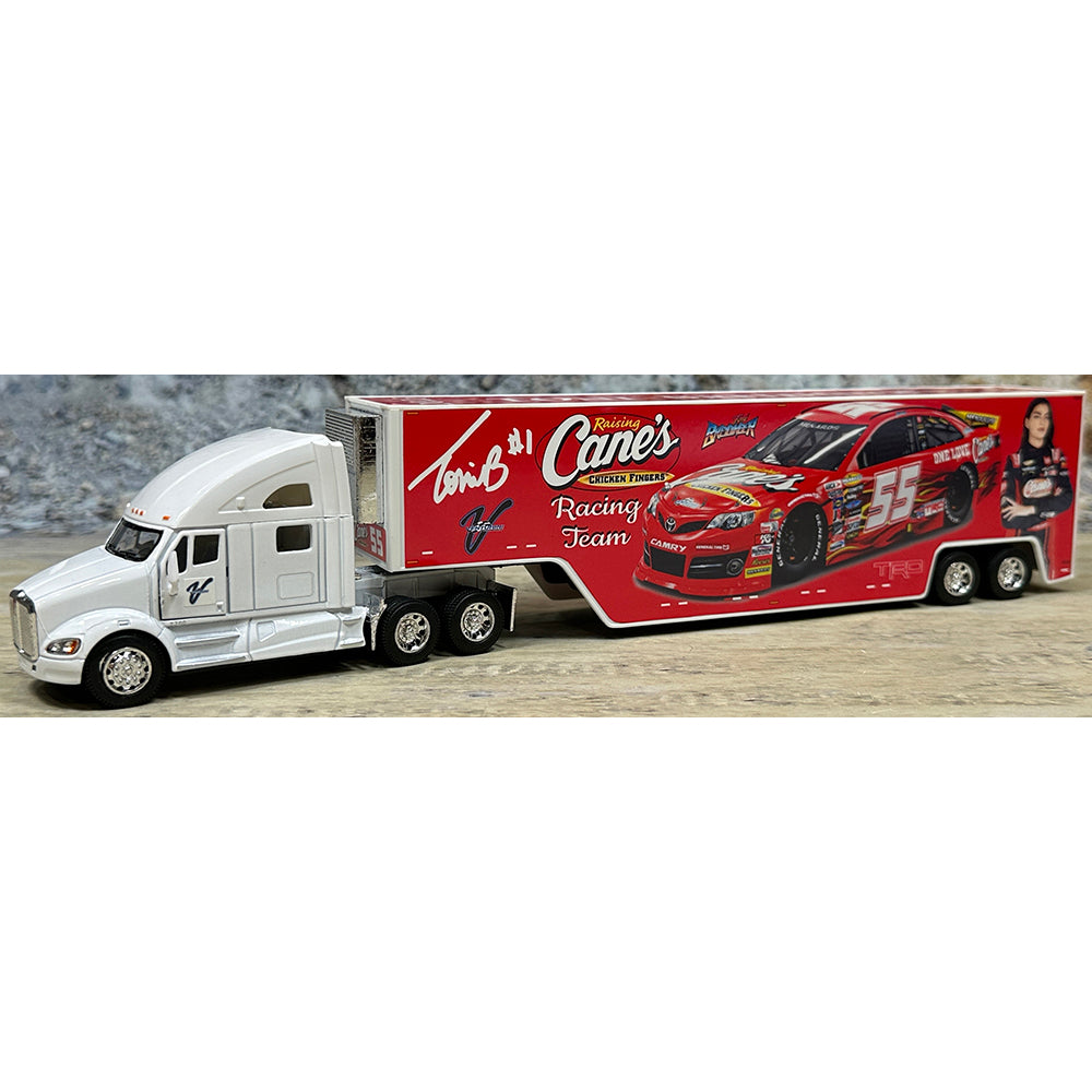 Kenworth T700 w/Racing Van Trailer "Toni Breidinger Raising Cane's Nascar Arca Series Hauler - Version 1"