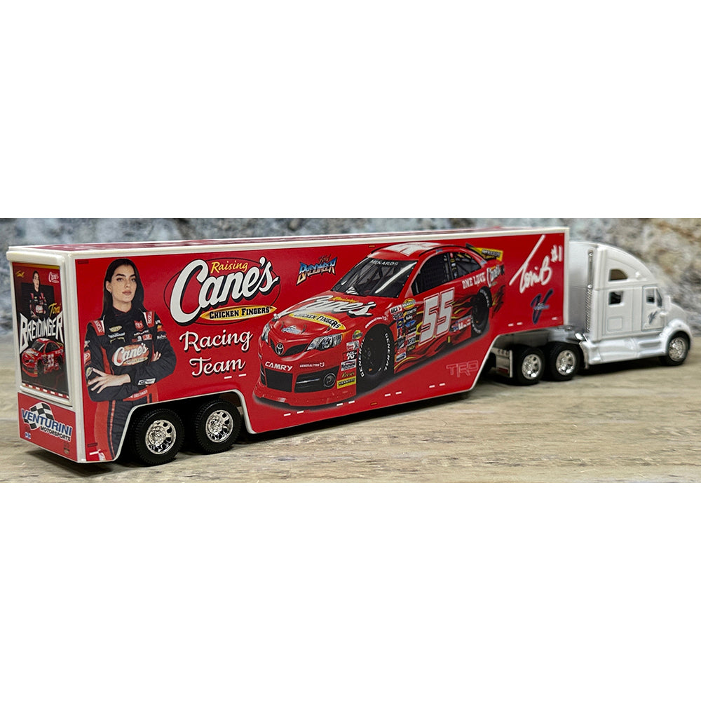 Kenworth T700 w/Racing Van Trailer "Toni Breidinger Raising Cane's Nascar Arca Series Hauler - Version 1"