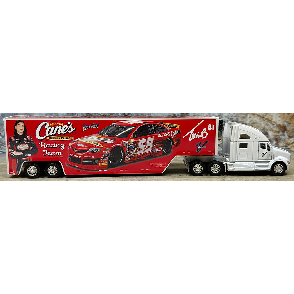 Kenworth T700 w/Racing Van Trailer "Toni Breidinger Raising Cane's Nascar Arca Series Hauler - Version 1"