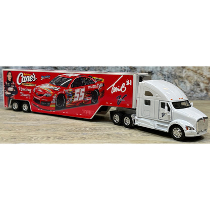 Kenworth T700 w/Racing Van Trailer "Toni Breidinger Raising Cane's Nascar Arca Series Hauler - Version 1"