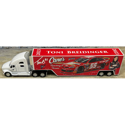 Kenworth T700 w/Racing Van Trailer "Toni Breidinger Raising Cane's Nascar Arca Series Hauler - Version 1"