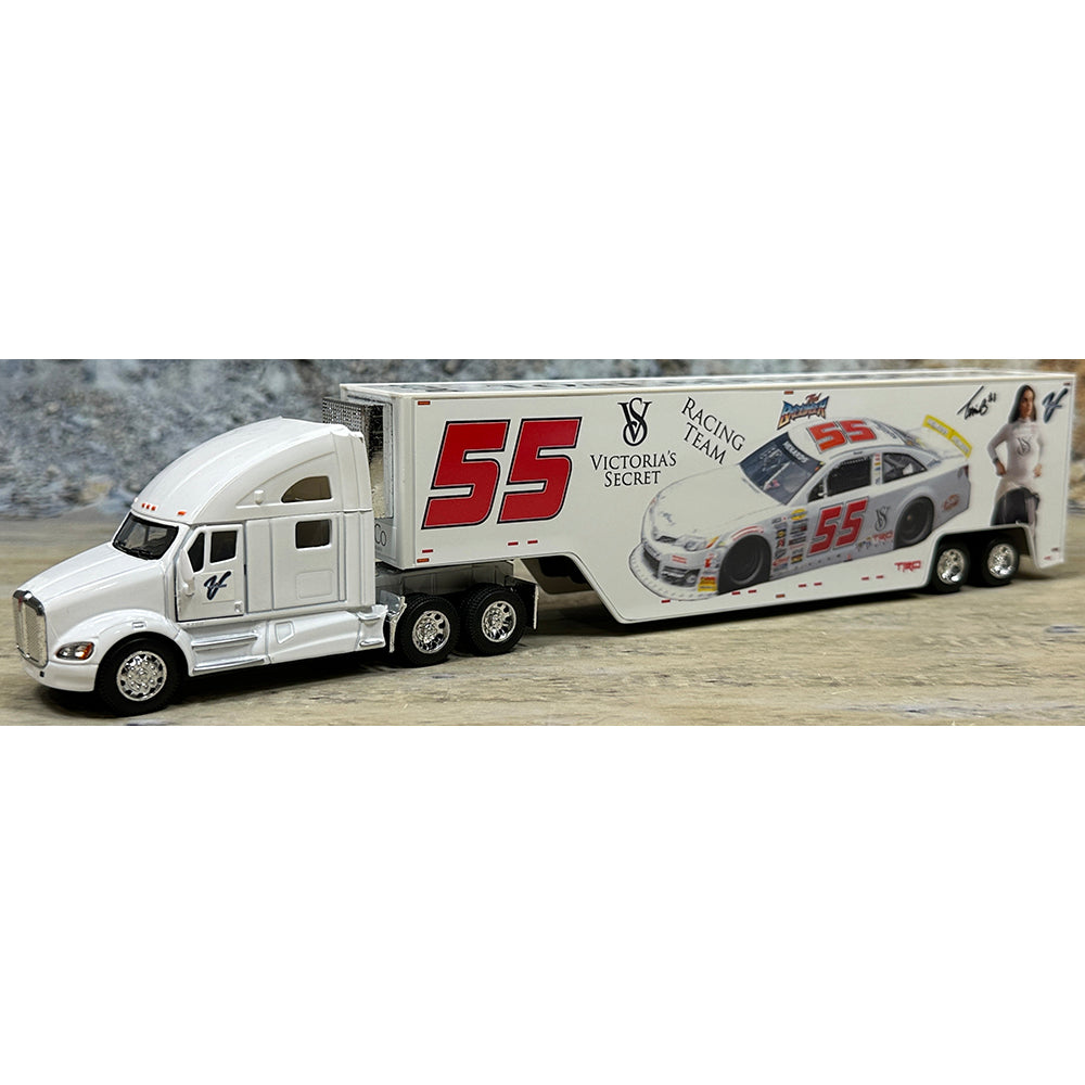 Kenworth T700 w/Racing Van Trailer "Toni Breidinger Victoria's Secret Nascar Arca Series Hauler - Version 2"