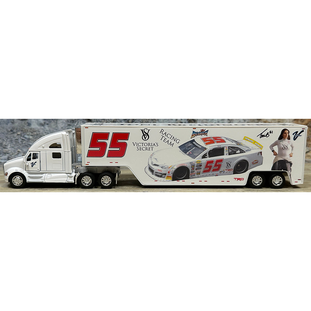 Kenworth T700 w/Racing Van Trailer "Toni Breidinger Victoria's Secret Nascar Arca Series Hauler - Version 2"