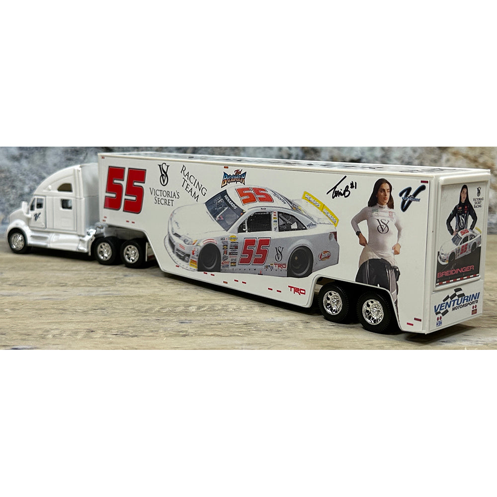 Kenworth T700 w/Racing Van Trailer "Toni Breidinger Victoria's Secret Nascar Arca Series Hauler - Version 2"