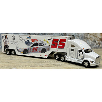 Kenworth T700 w/Racing Van Trailer "Toni Breidinger Victoria's Secret Nascar Arca Series Hauler - Version 2"