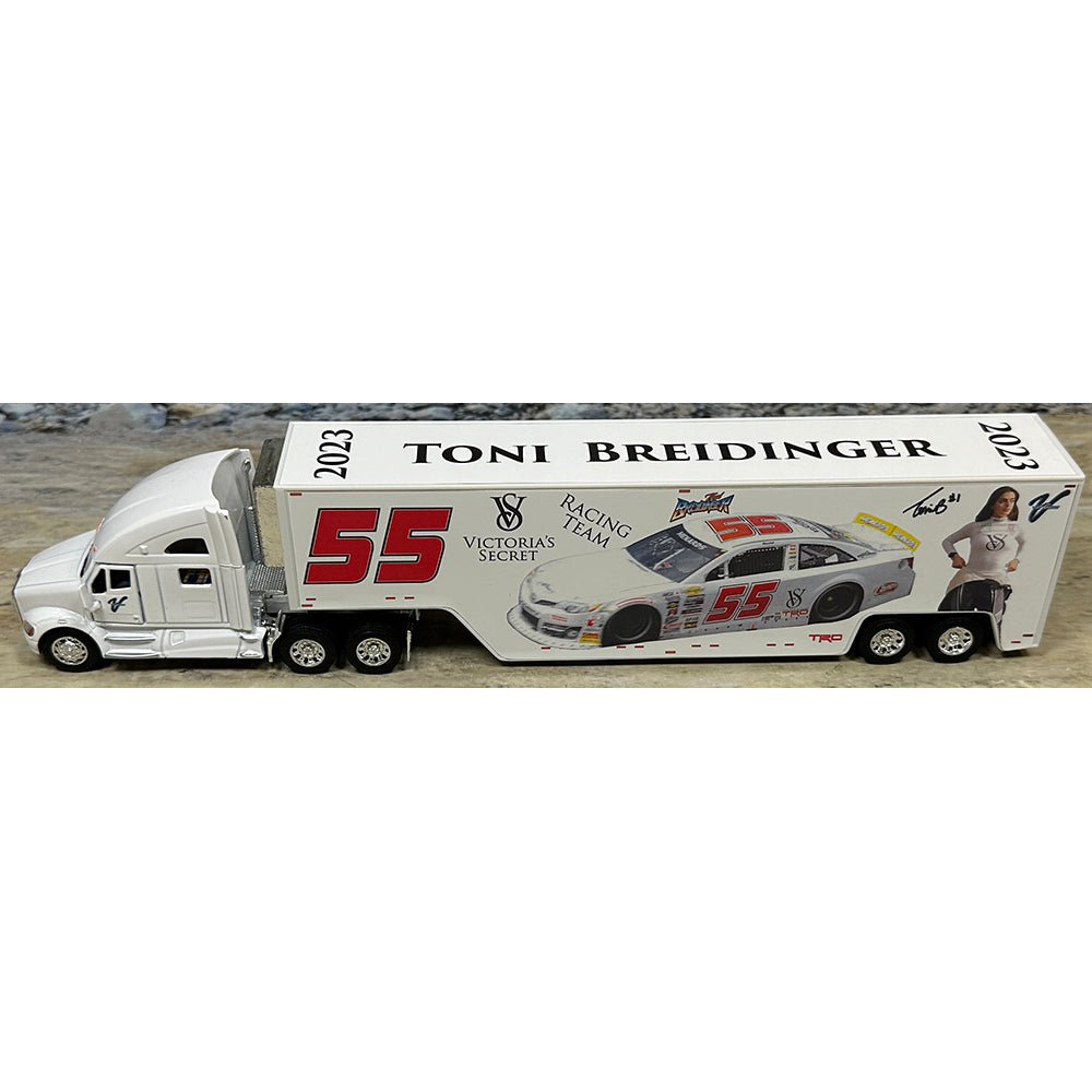 Kenworth T700 w/Racing Van Trailer "Toni Breidinger Victoria's Secret Nascar Arca Series Hauler - Version 2"