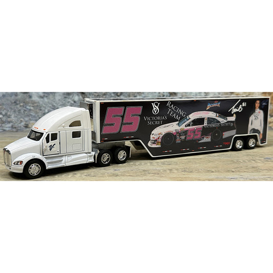 Kenworth T700 w/Racing Van Trailer "Toni Breidinger Victoria's Secret Nascar Arca Series Hauler - Version 1"